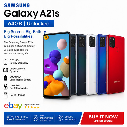 Samsung galaxy a21s 64gb - -,