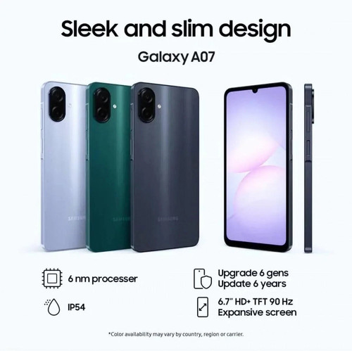 Samsung galaxy a07 8gb 256gb - a07,
