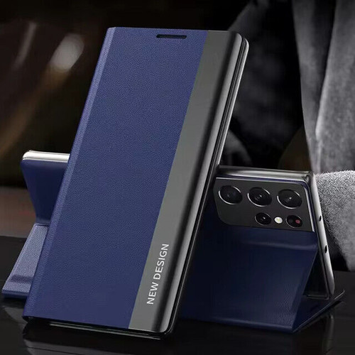 Luxury leather flip case - flip, for