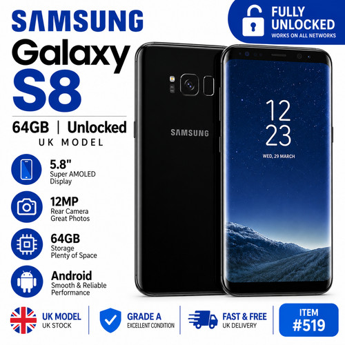 Samsung galaxy 64gb - galaxy, s8