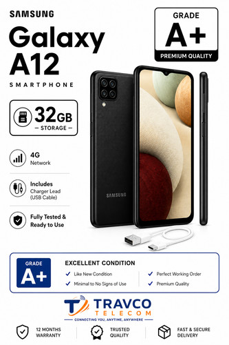 Samsung galaxy a12 - samsung, 32gb