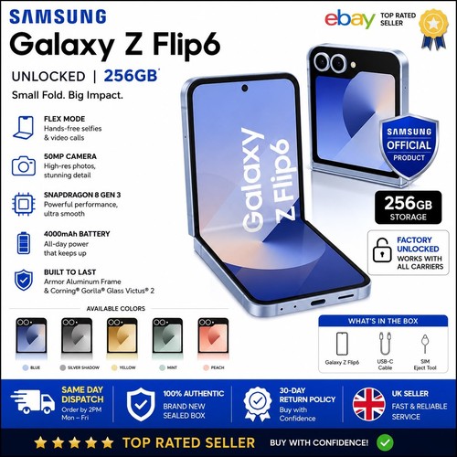 Samsung galaxy flip6 256gb - samsung, z